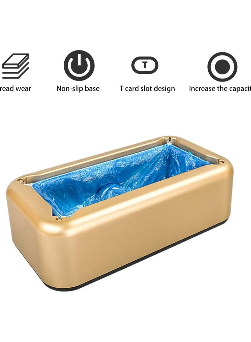 TGYW Smart ABS Automatic Shoe Cover Dispenser Machine Overshoes T Buckle Disposable PE Waterproof Indoor Rainy Floor Cleaning